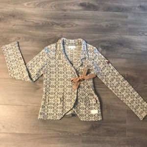 Odd Molly Patterned Tie Sweater
